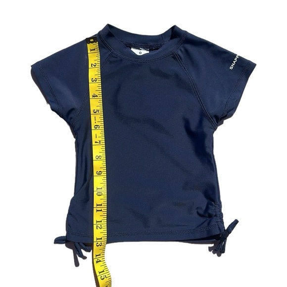 Snapper Rock UPF 50+ Navy Rash guard Short Sleeve Size 3 (2-3 years) New w/ Tag - Picture 4 of 8